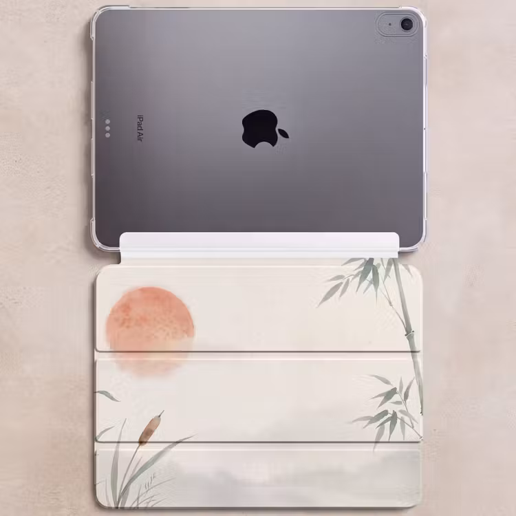 iPad hoes - Minimalistisch - Bamboe - Groen — 6