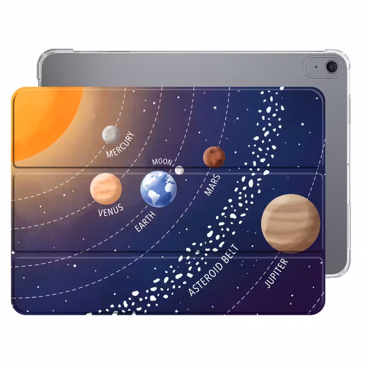 iPad hoes - Planetenstelsel - Ruimte - Illustratie — 1