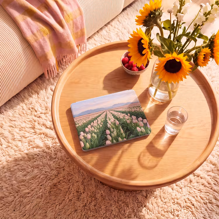 iPad hoes - Tulpen - Landschap - Roze — 2