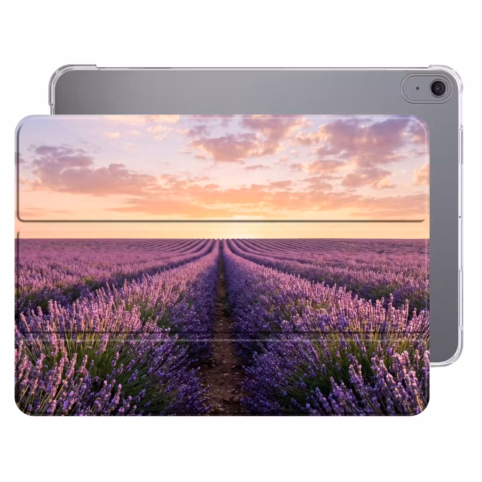 iPad hoes - Landschap - Lavendelveld - Paars — 1