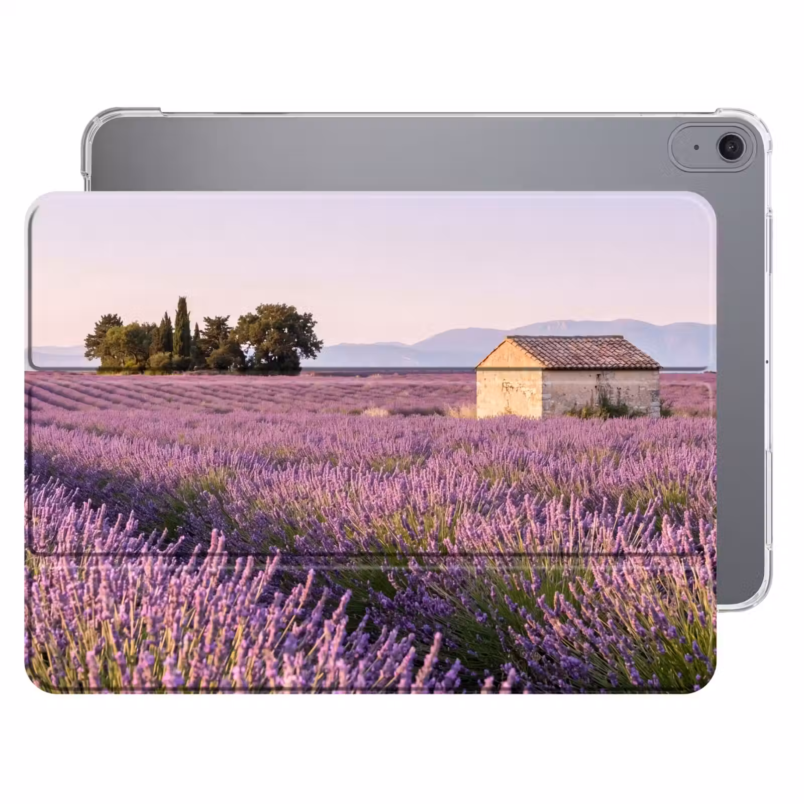 iPad hoes - Lavendel - Landschap - Sereen - Paars — 1