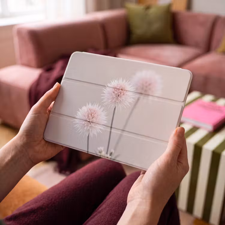 iPad hoes - Bloemen - Bollen - Roze — 4