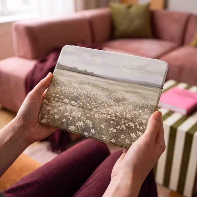 iPad hoes - Illustratie - Landschap - Wit — 4