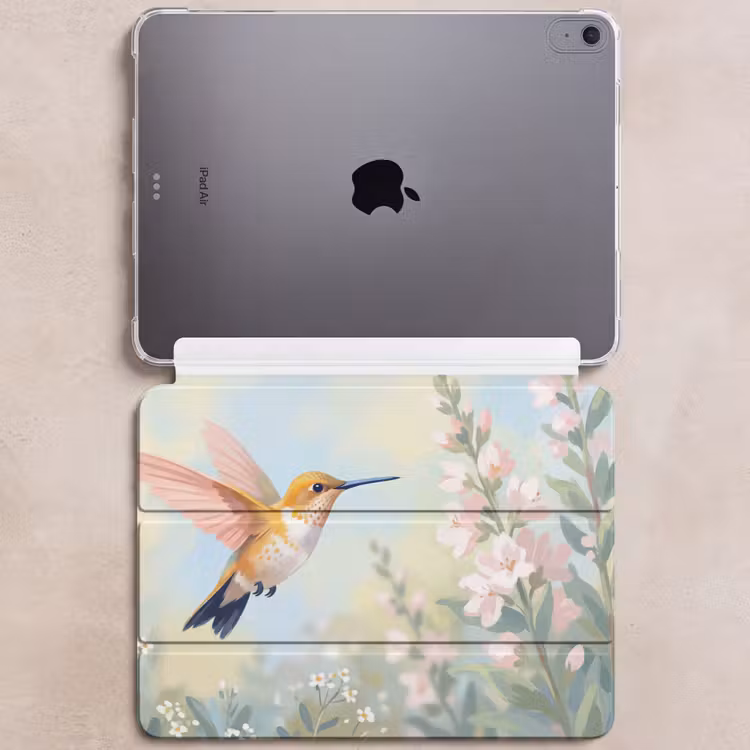 iPad hoes - Kolibrie - Illustratie - Kleurrijk — 6