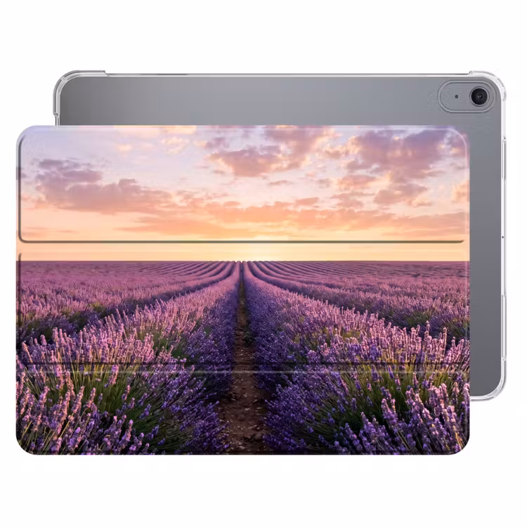 iPad hoes - Landschap - Lavendelveld - Paars — 1