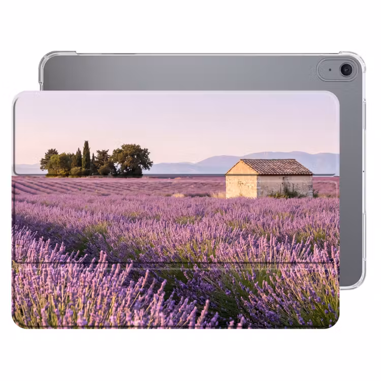 iPad hoes - Lavendel - Landschap - Sereen - Paars — 1