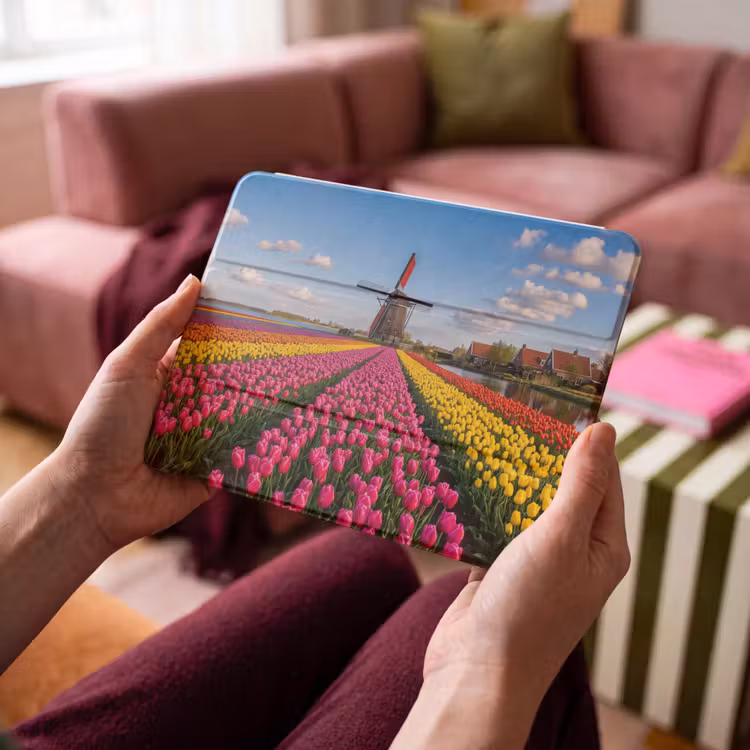 iPad hoes - Tulpen - Holland - Molen - Kleurrijk — 4