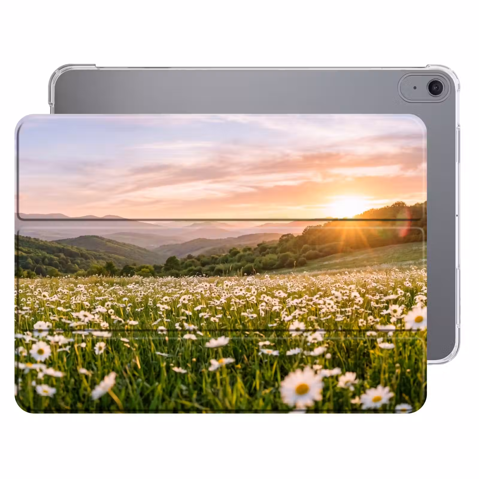 iPad hoes - Madelief - Veld - Heuvels - Groen — 1