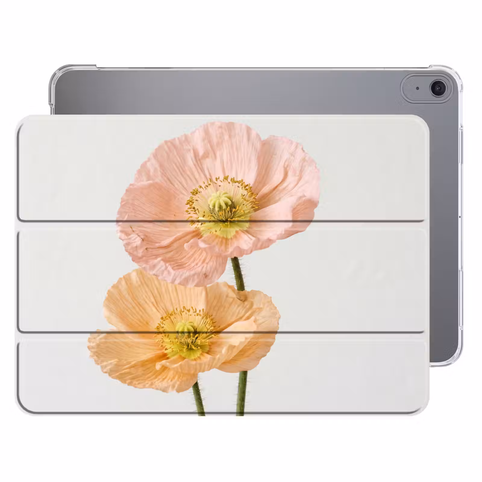 iPad hoes - Papavers - Botanisch - Roze — 1