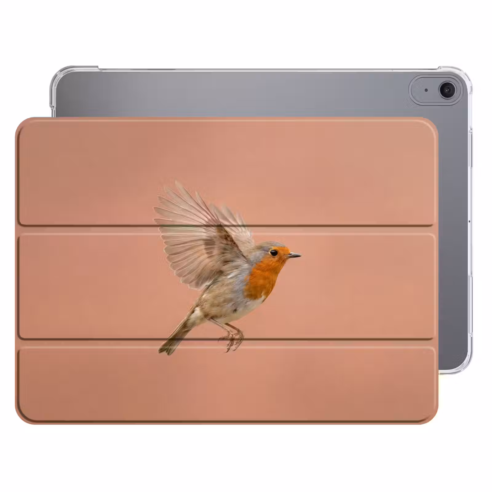 iPad hoes - Roodborst - Natuur - Roze — 1