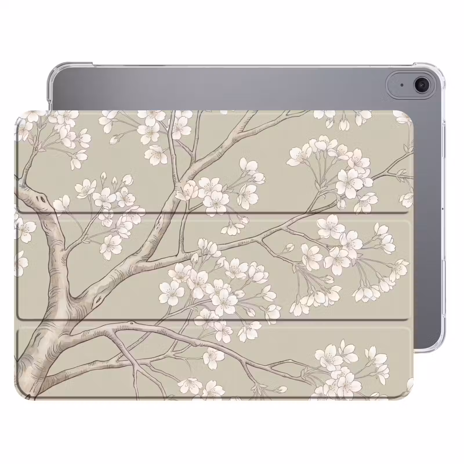 iPad hoes - Sereen - Bloesem - Wit — 1