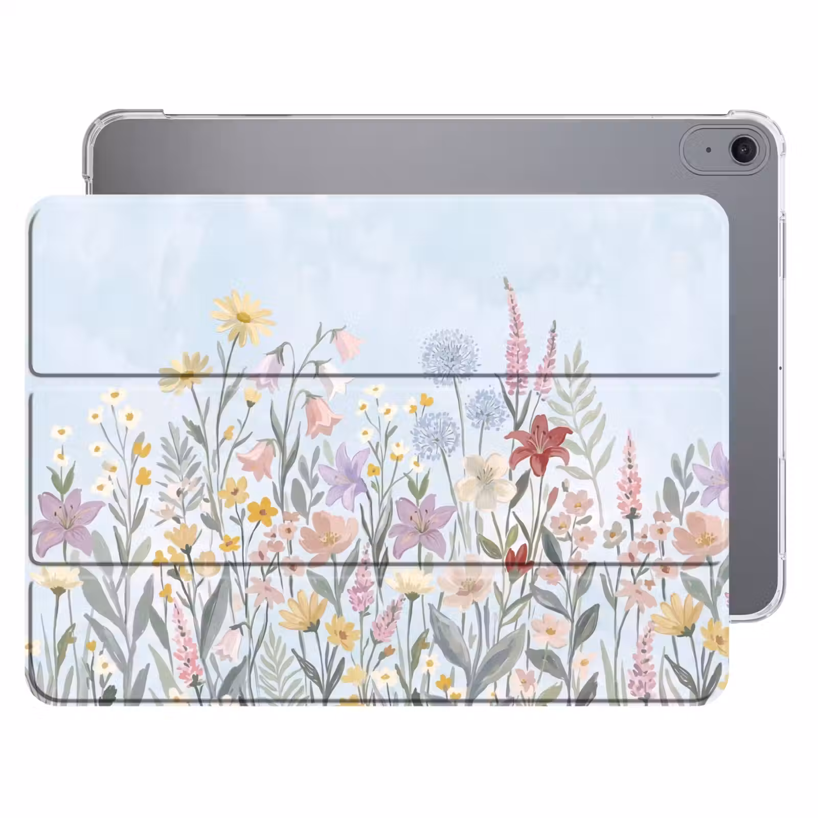 iPad hoes - Weidebloemen - Illustratie - Kleurrijk — 1