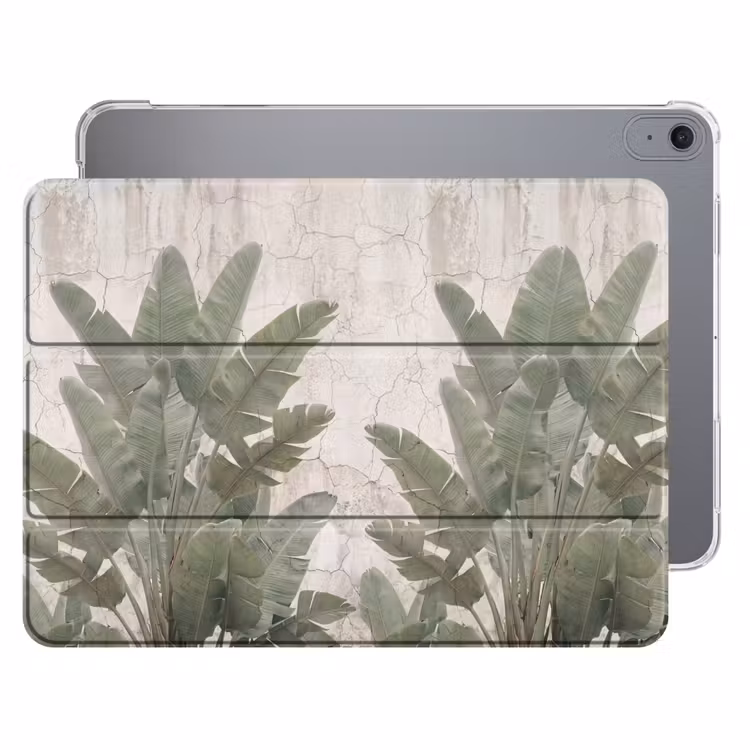 iPad hoes - Bananenbladeren - Beton - Groen — 1
