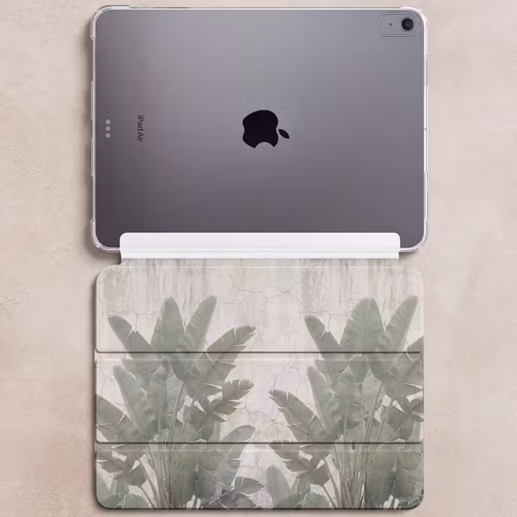 iPad hoes - Bananenbladeren - Beton - Groen — 6