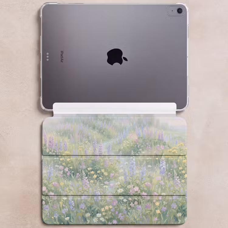 iPad hoes - Bloemenveld - Heuvels - Kleurrijk — 6