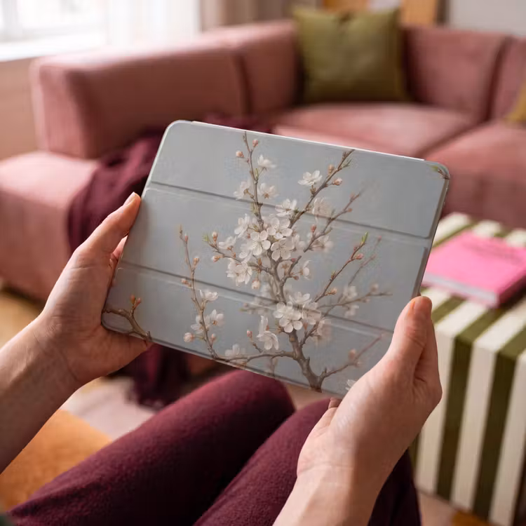 iPad hoes - Botanisch - Stilleven - Blauw — 4