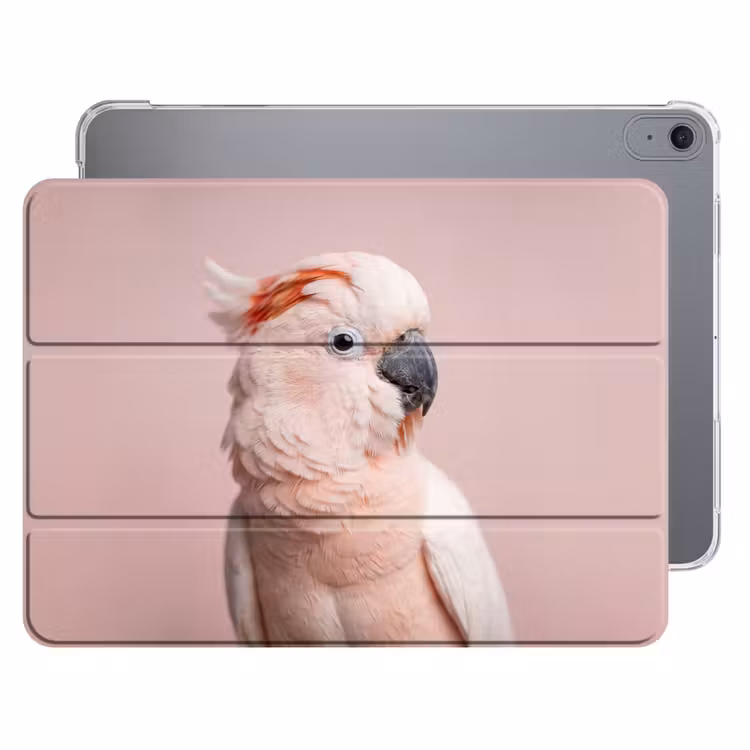 iPad hoes - Kaketoe - Portret - Roze — 1