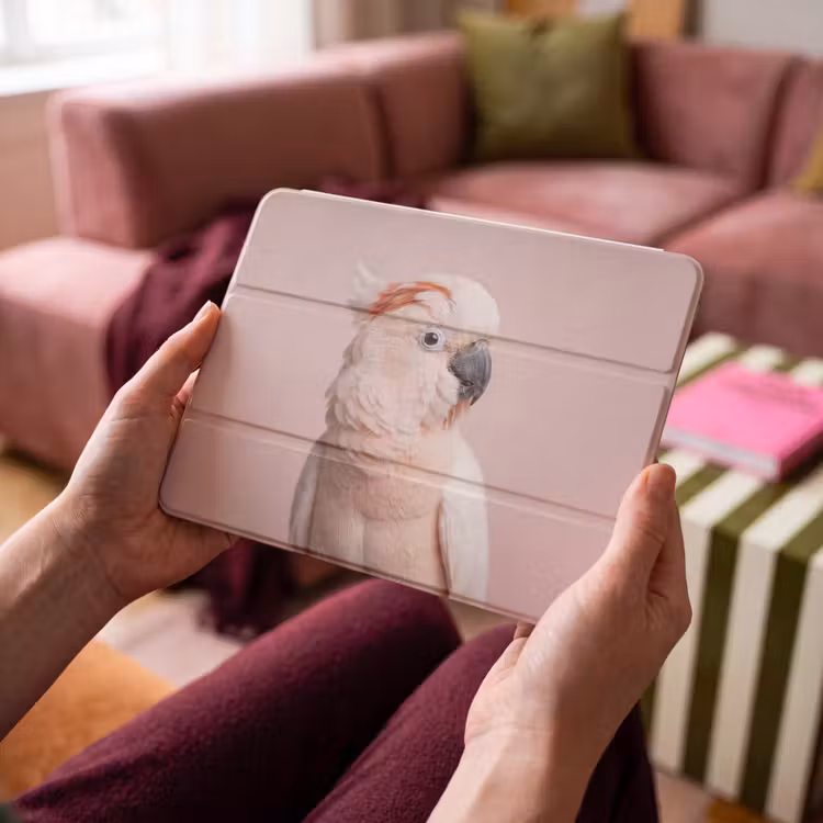 iPad hoes - Kaketoe - Portret - Roze — 4