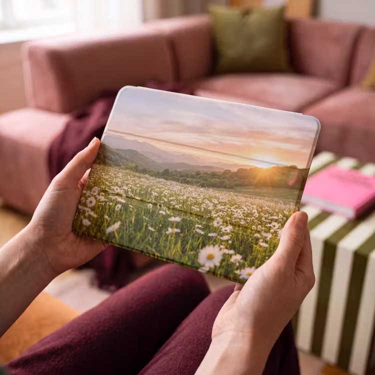 iPad hoes - Madelief - Veld - Heuvels - Groen — 4
