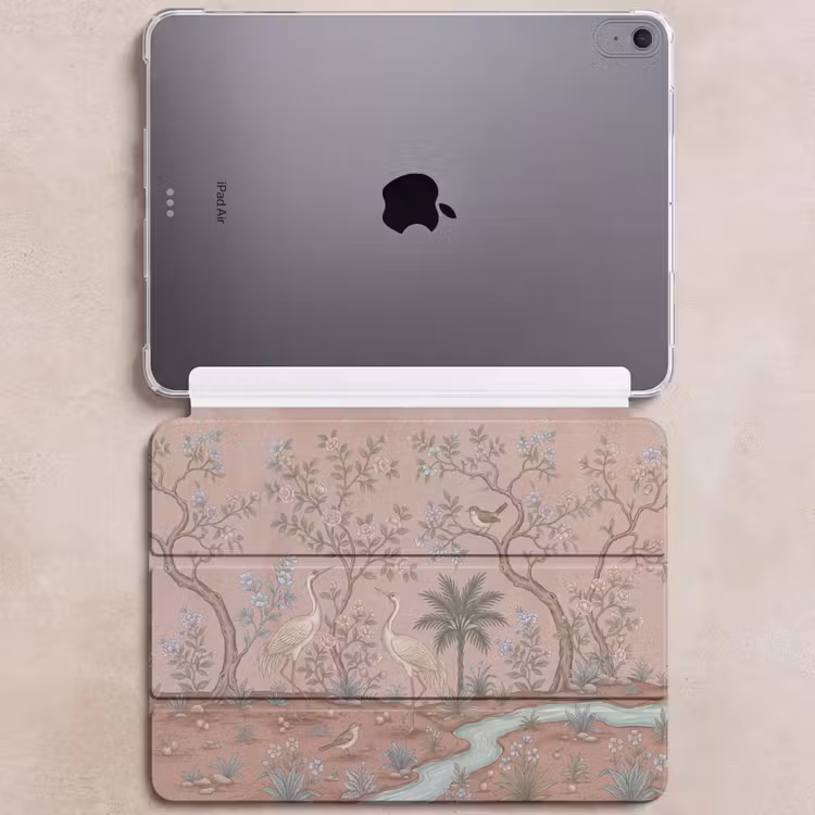iPad hoes - Nostalgisch - Reigers - Roze — 6