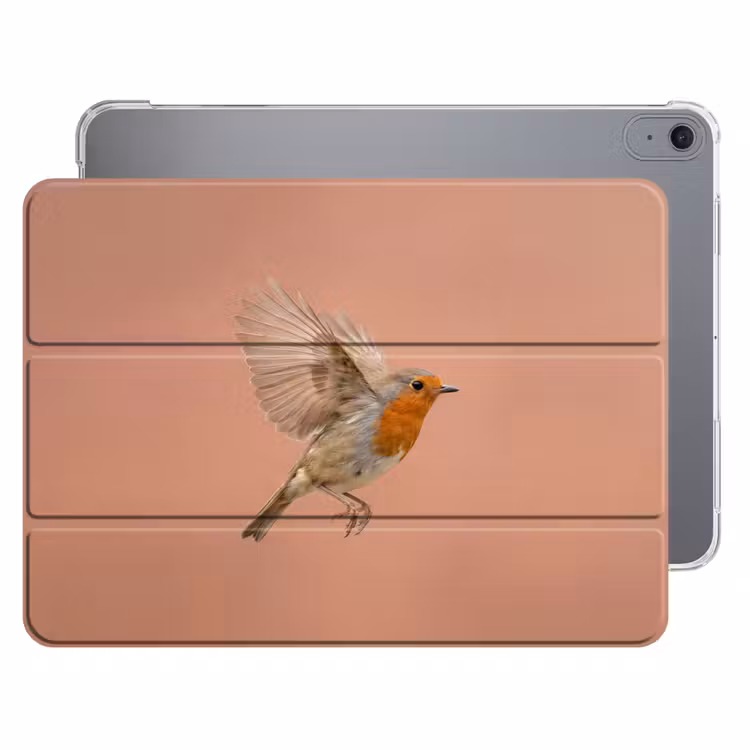 iPad hoes - Roodborst - Natuur - Roze — 1
