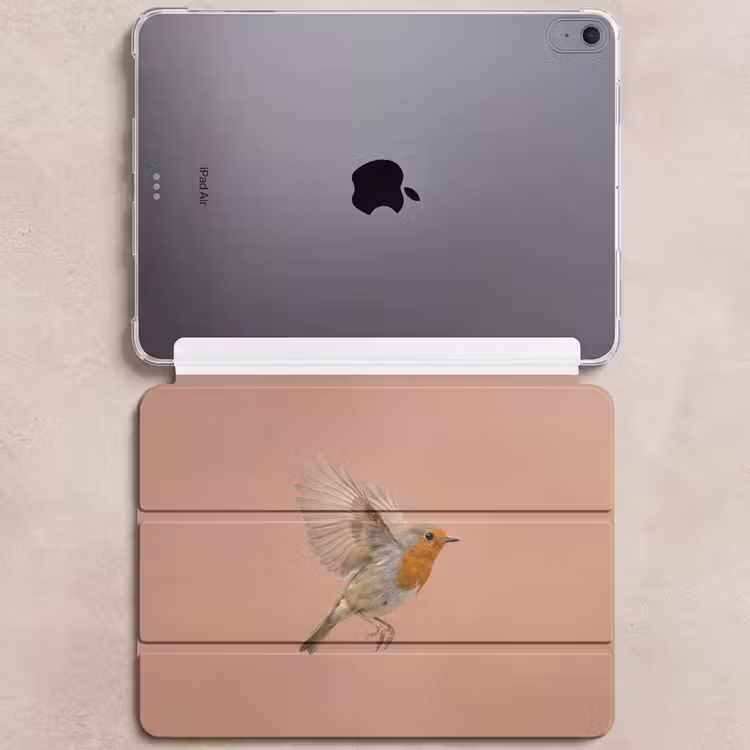 iPad hoes - Roodborst - Natuur - Roze — 6