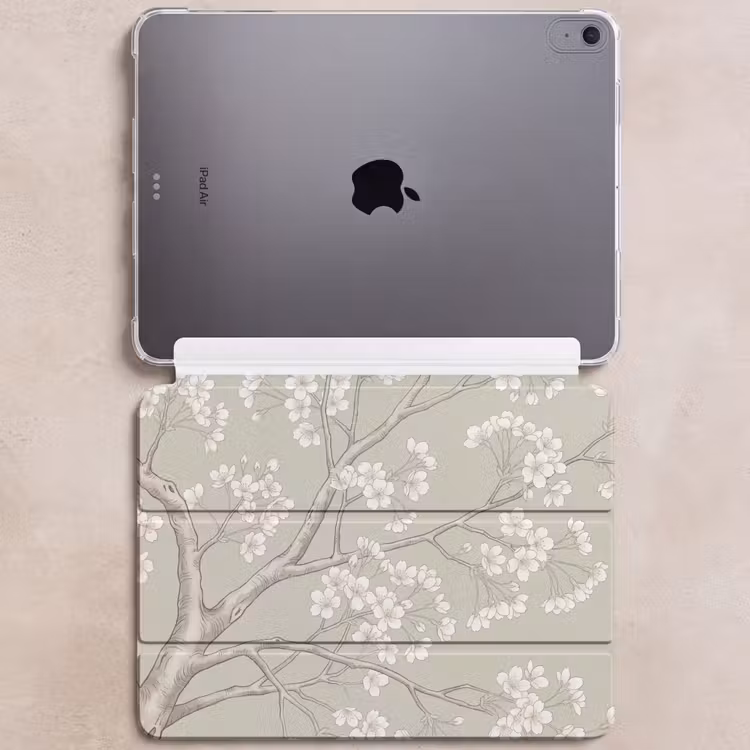 iPad hoes - Sereen - Bloesem - Wit — 6