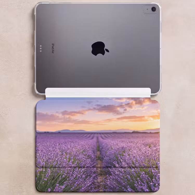 iPad hoes - Lavendel - Veld - Natuur - Paars — 6
