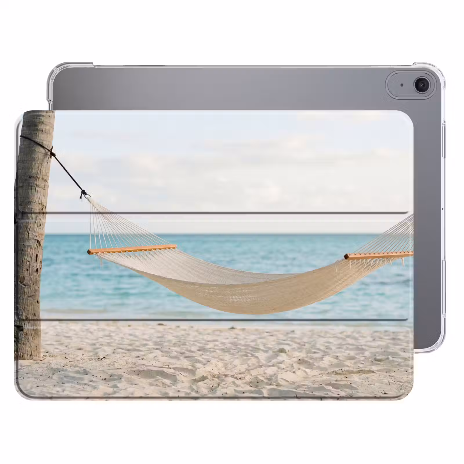 iPad hoes - Hangmat - Strand - Wit — 1