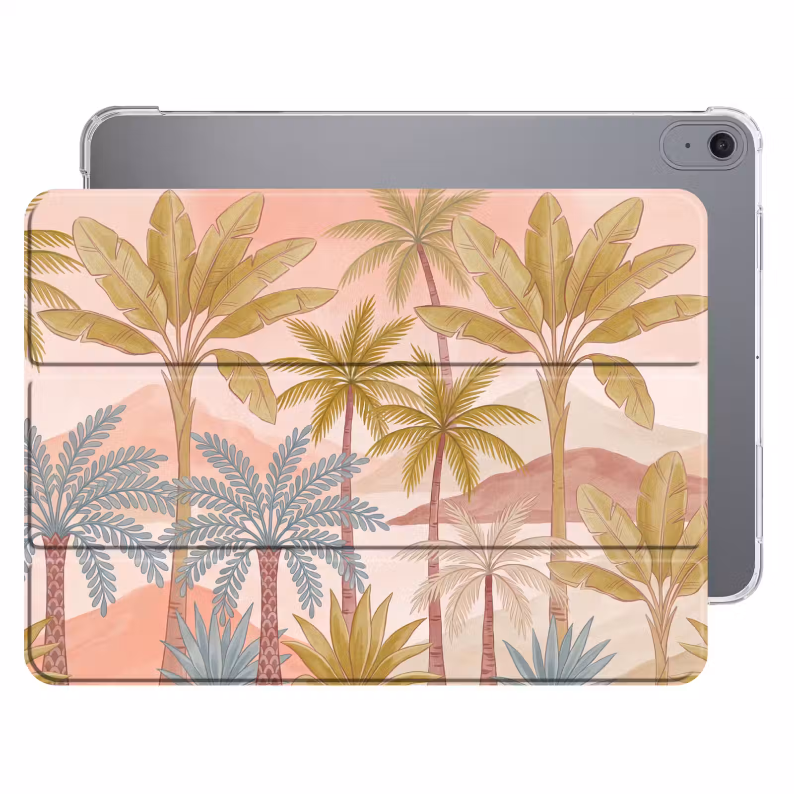 iPad hoes - Illustratie - Palmbomen - Kleurrijk — 1
