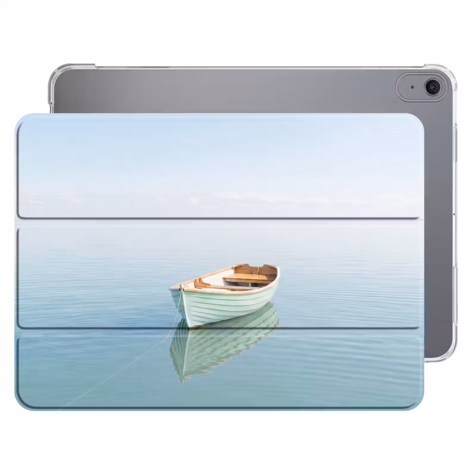 iPad hoes - Minimalistisch - Boot - Zee — 1