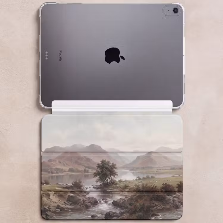 iPad hoes - Berglandschap - Meer - Bergen - Vallei - Klassiek — 6