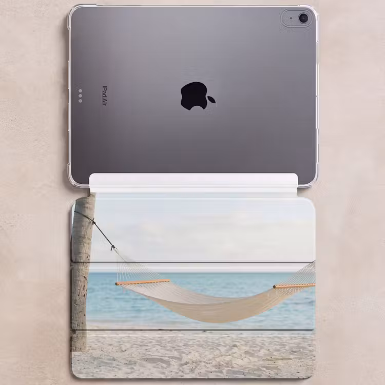 iPad hoes - Hangmat - Strand - Wit — 6