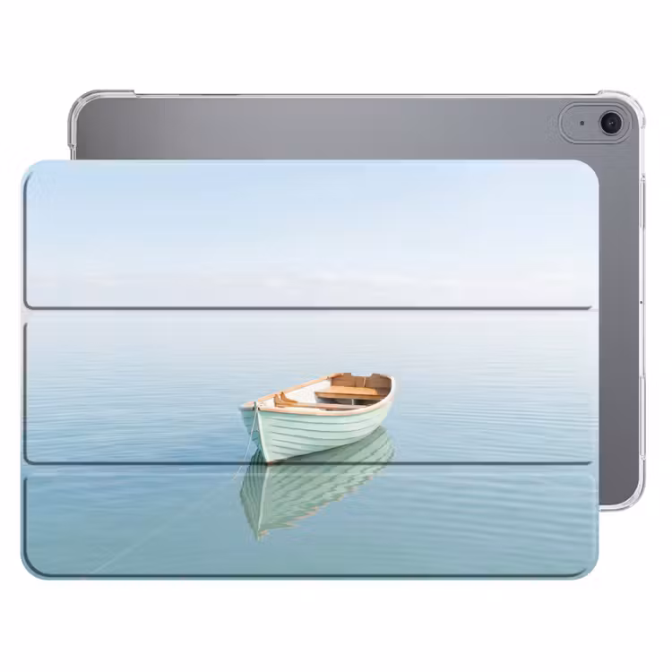 iPad hoes - Minimalistisch - Boot - Zee — 1