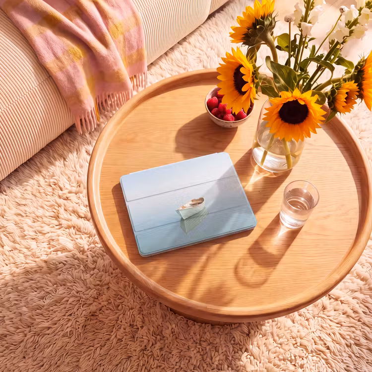 iPad hoes - Minimalistisch - Boot - Zee — 2