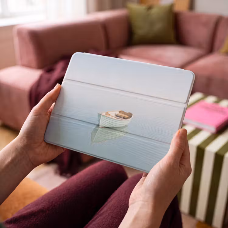 iPad hoes - Minimalistisch - Boot - Zee — 4
