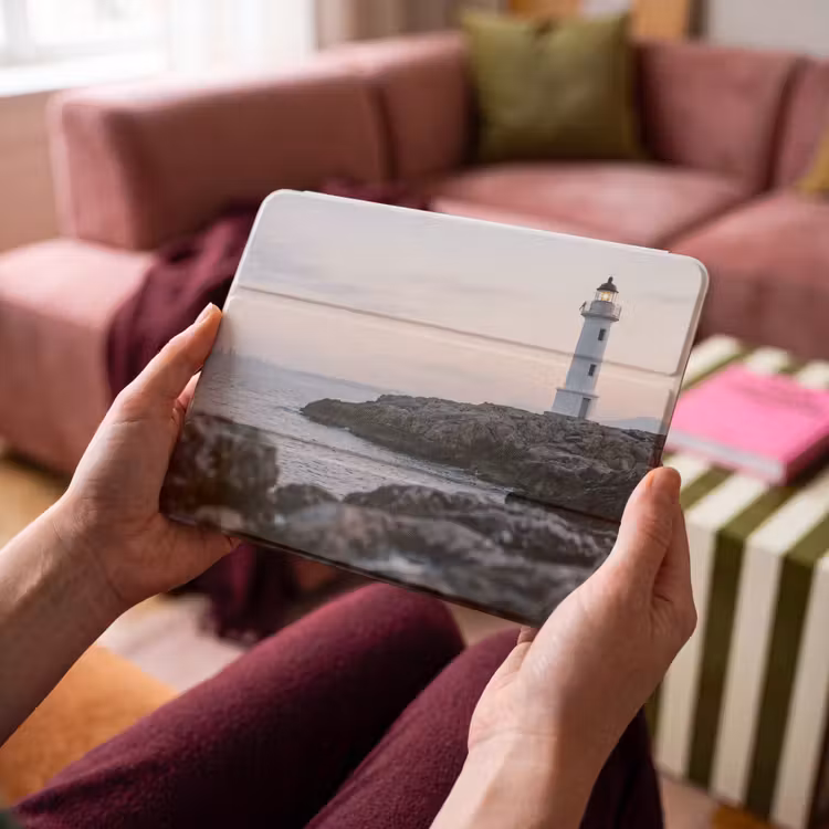 iPad hoes - Rotsen - Vuurtoren - Wit — 4