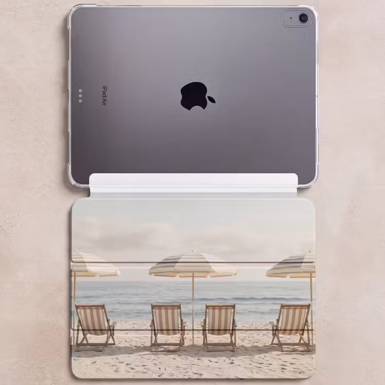iPad hoes - Strand - Stoelen - Parasol — 6