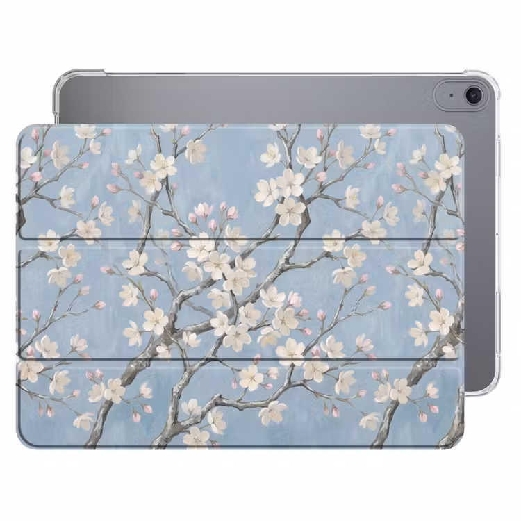 iPad hoes - Takken - Kersenbloesem - Blauw — 1