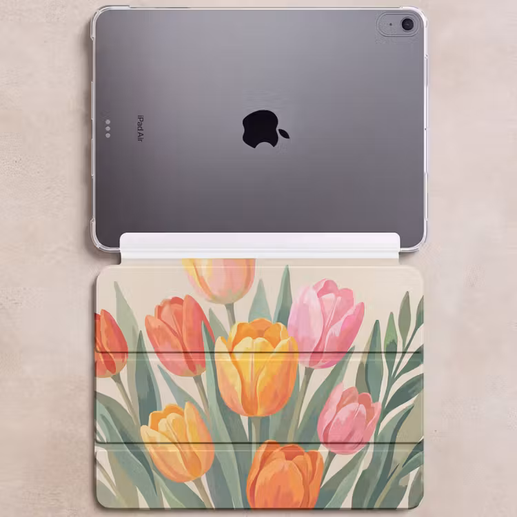 iPad hoes - Tulpen - Abstract - Kleurrijk — 6