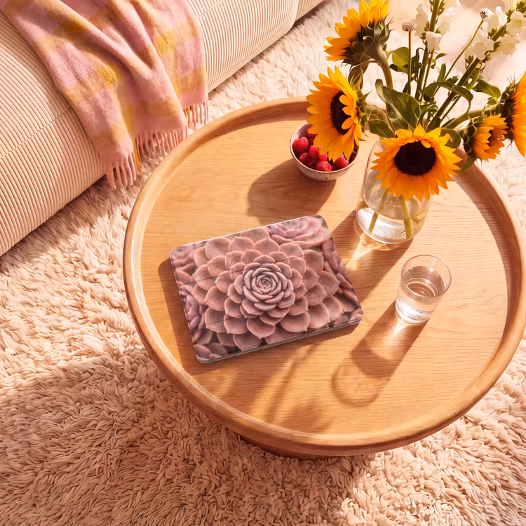 iPad hoes - Vetplant - Organisch - Roze — 2