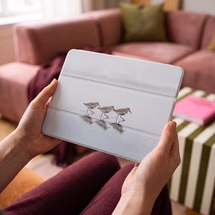 iPad hoes - Vogels - Water - Grijs — 4