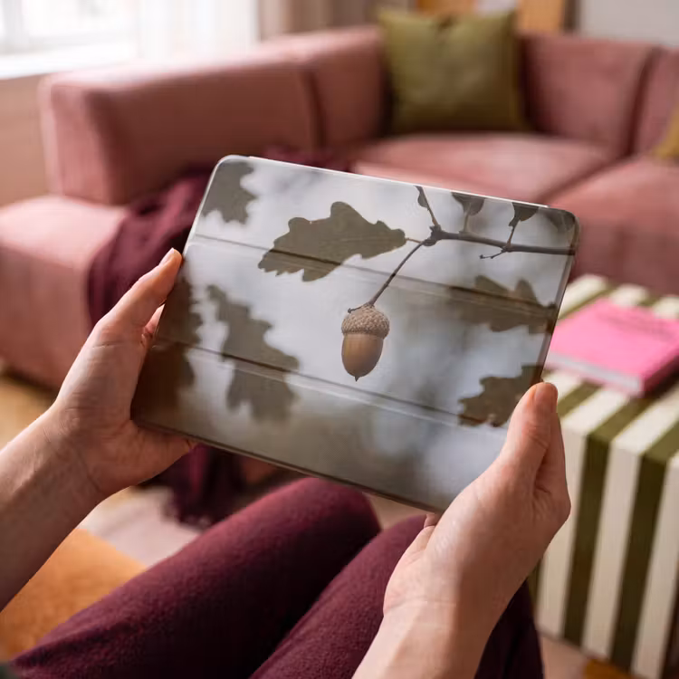 iPad hoes - Eikel - Eikenblad - Bos - Herfst - Natuur — 4