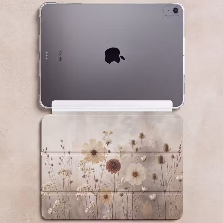 iPad hoes - Wilde bloemen - Botanisch - Vintage - Natuur - Rustiek — 6
