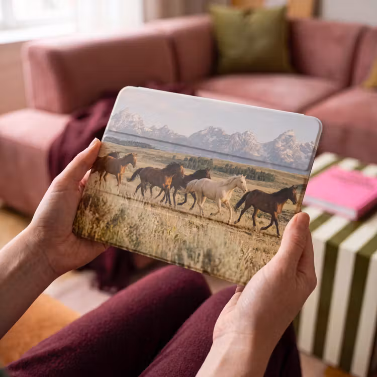 iPad hoes - Paarden - Kudde - Bergen - Vrijheid - Wild — 4