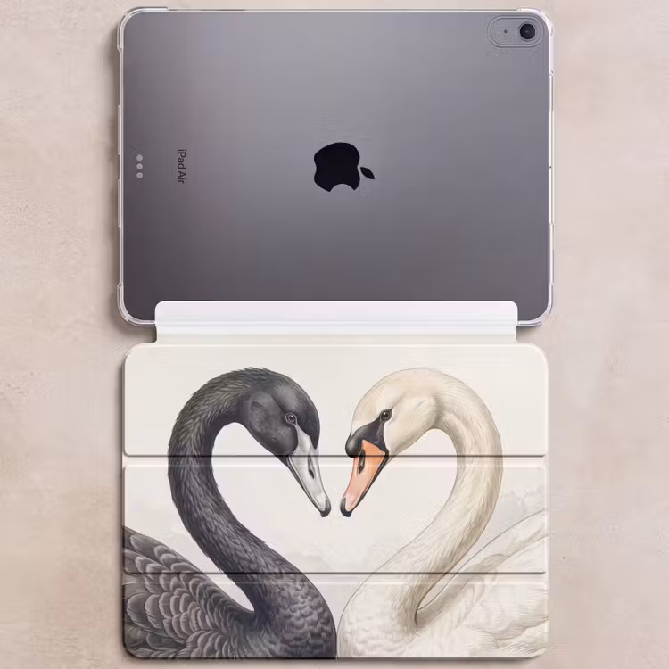 iPad hoes - Zwanen - Hartvorm - Dieren — 6