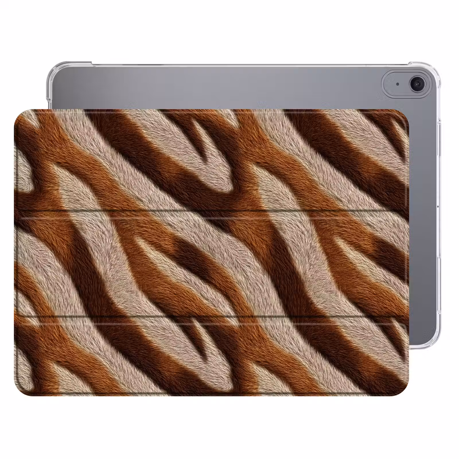 iPad hoes - Zebra - Bruin - Patroon — 1