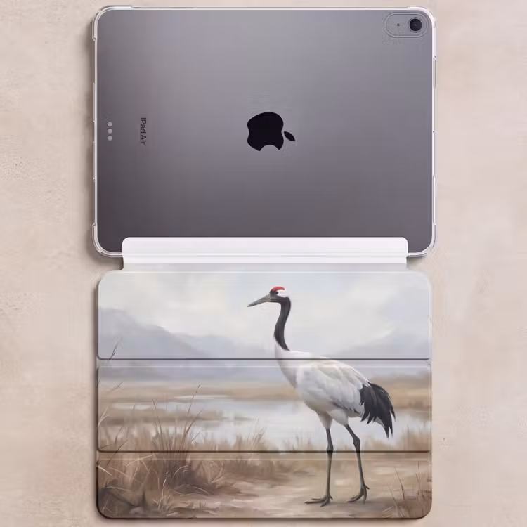iPad hoes - Kraanvogel - Natuur - Realistisch — 6
