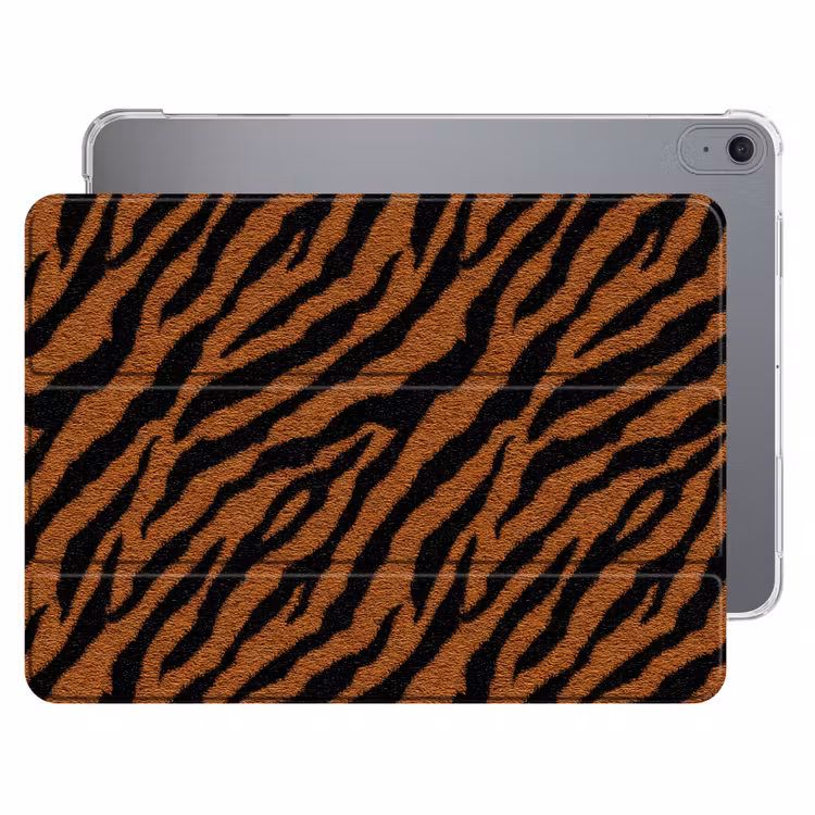 iPad hoes - Tijger - Zwart - Vacht — 1