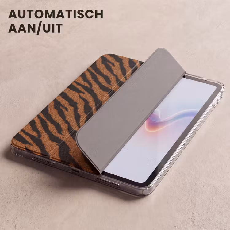 iPad hoes - Tijger - Zwart - Vacht — 5